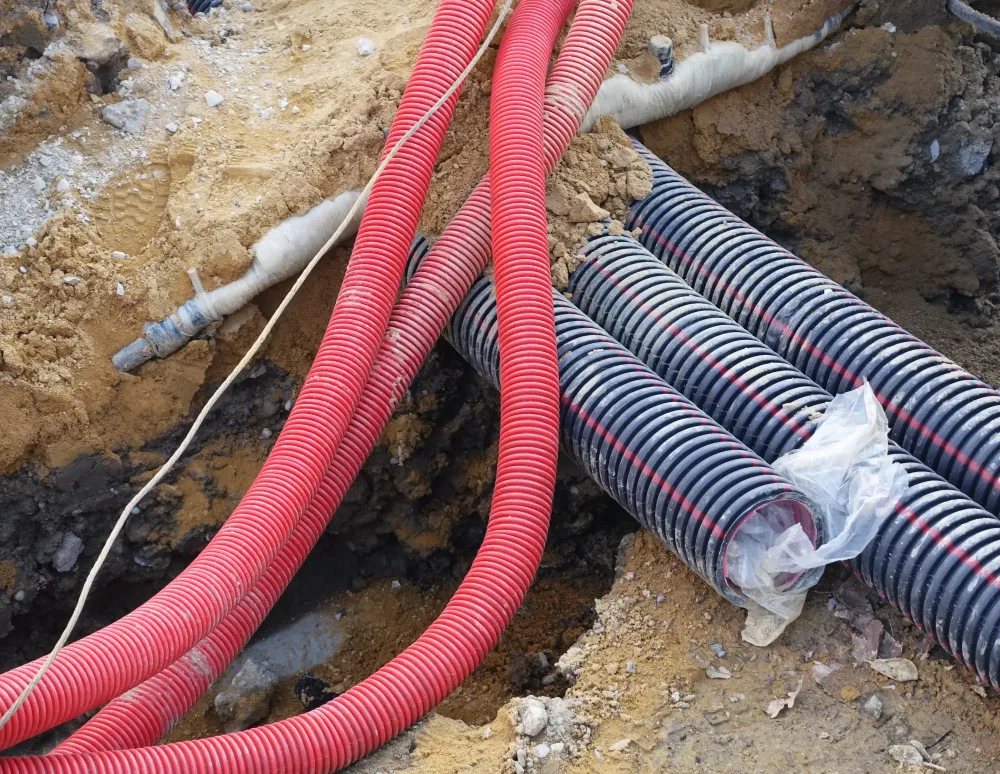 Raccordement électrique près de Lannion