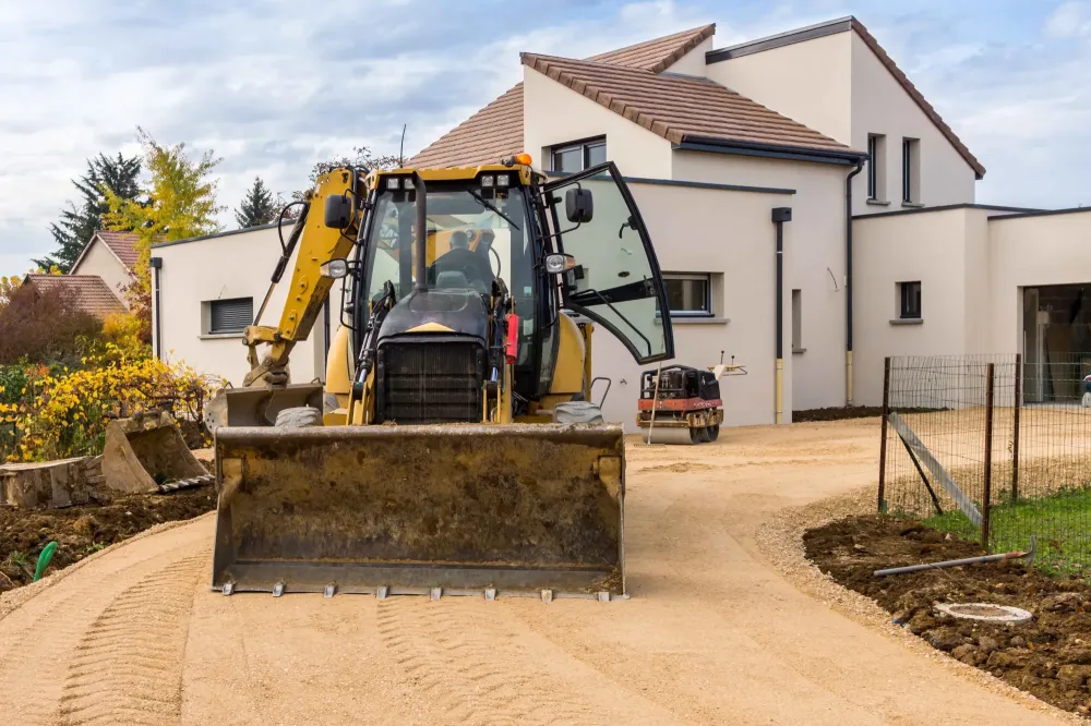 Viabilisation de terrain près de Lannion